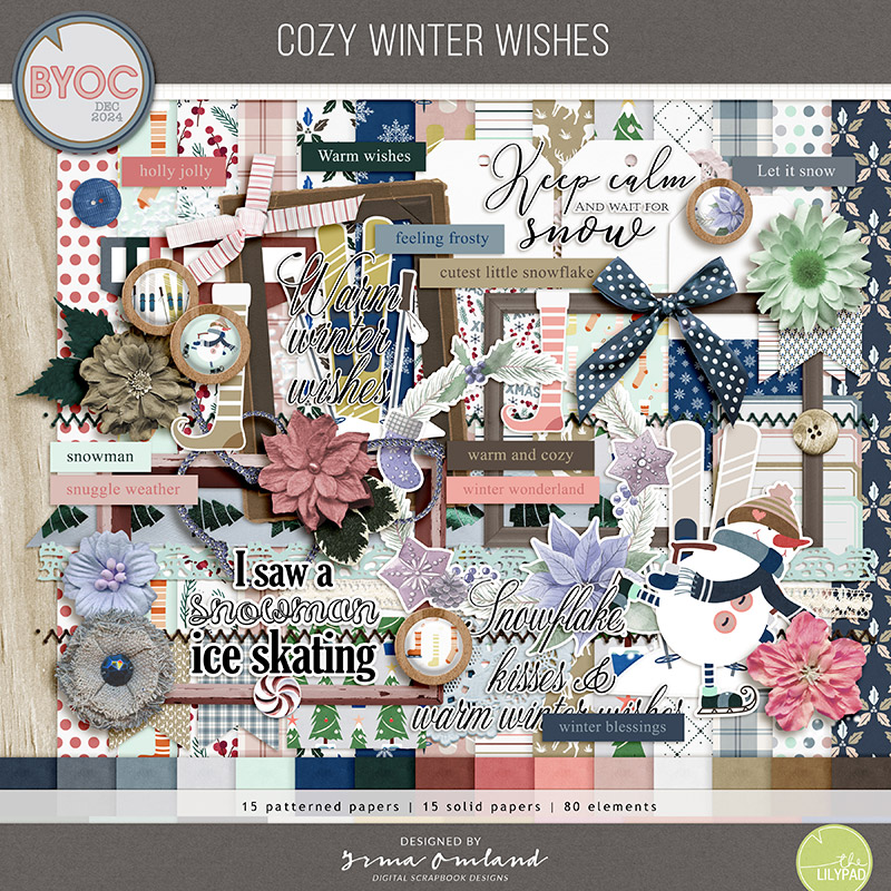 Cozy winter wishes | kits