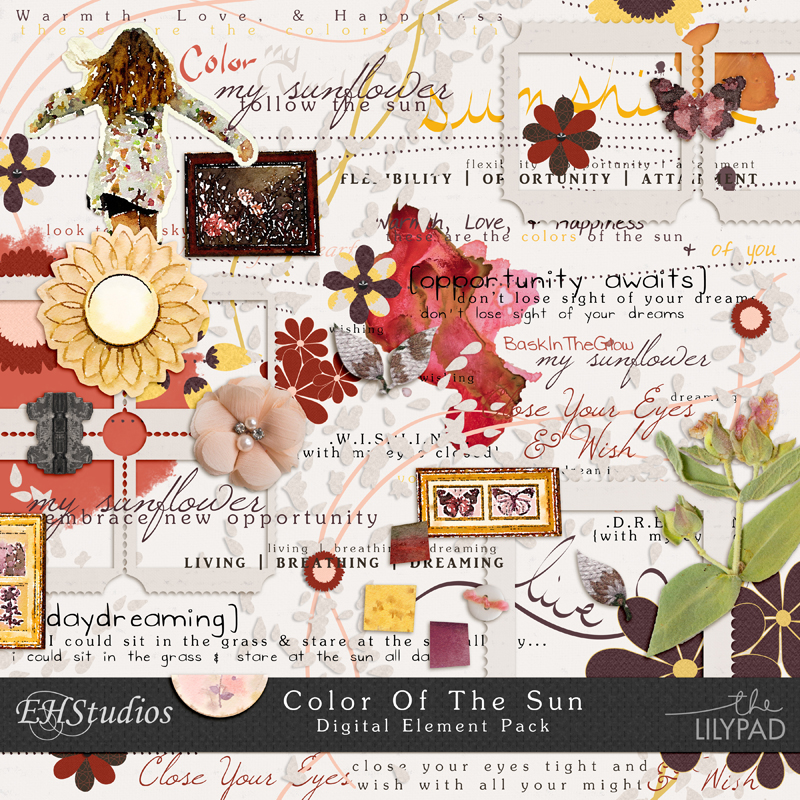 Color Of The Sun | Digital Kit by EHStudios - Image 3
