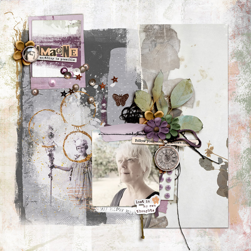 Hear My Voice: 13 - Imagining | The Complete Digital Scrapbooking Collection - Image 6