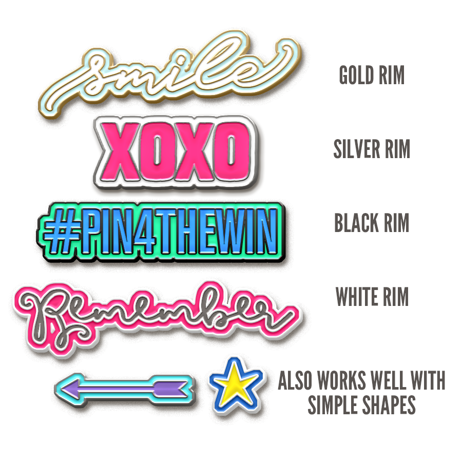 Mommyish - Quick Enamel Pin Text Action - Image 2