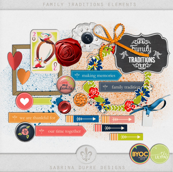 Family Traditions Elements