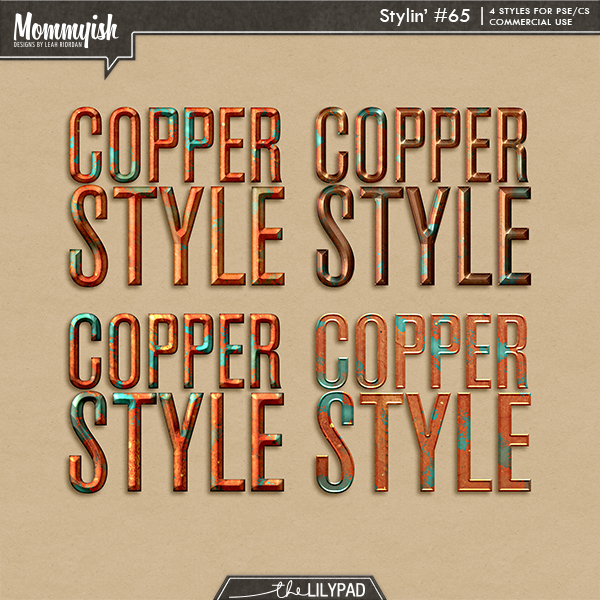 CU - Stylin' #65 - Copper Verdigris