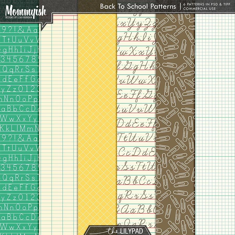 CU - Back To School Patterns