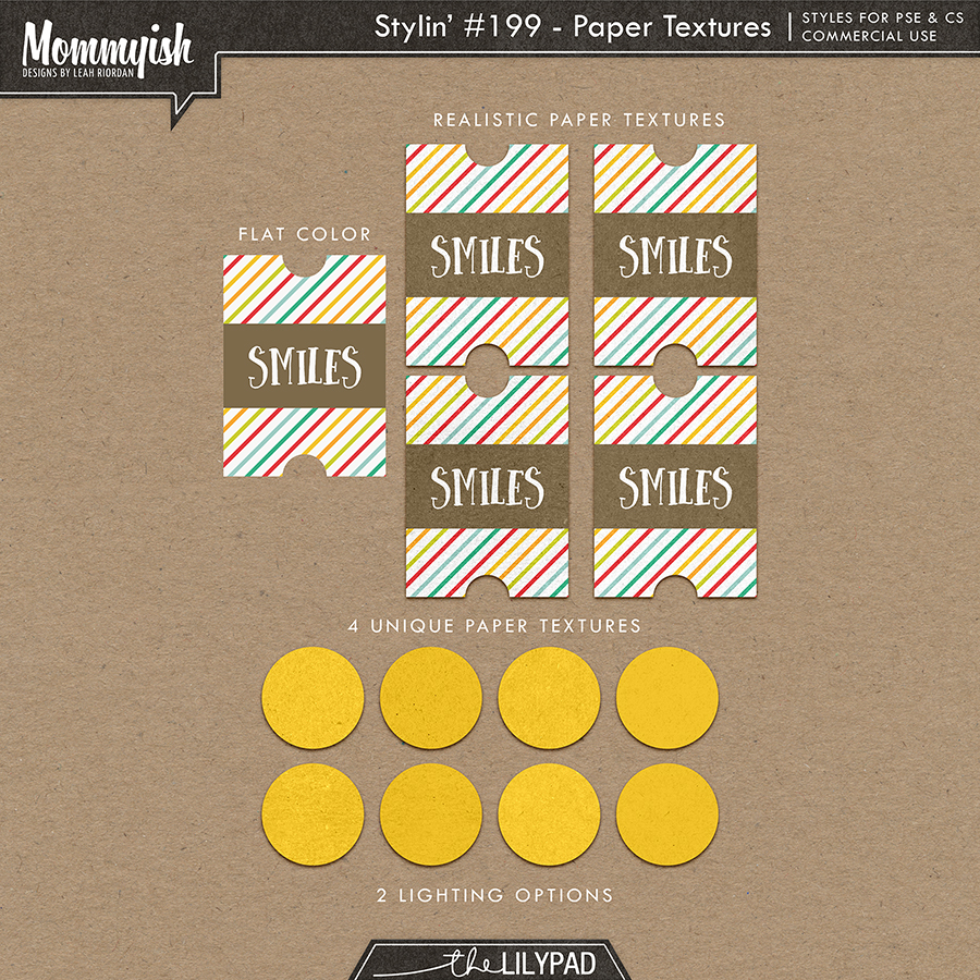 CU/PU - Stylin' #199 - Paper Textures