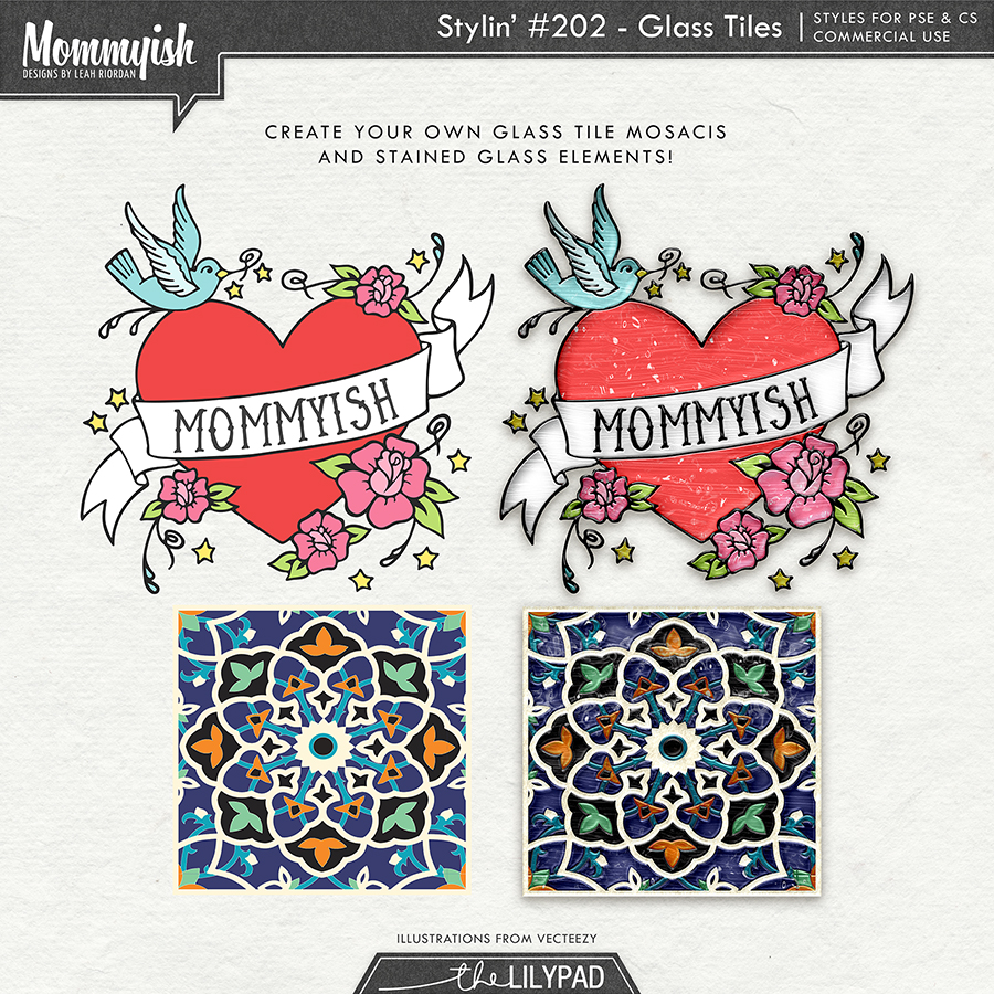 CU/PU - Stylin' #202 - Glass TIles/Stained Glass