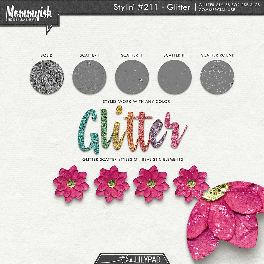 CU/PU - Stylin' #211 - Glitter & Glitter Sprinkles