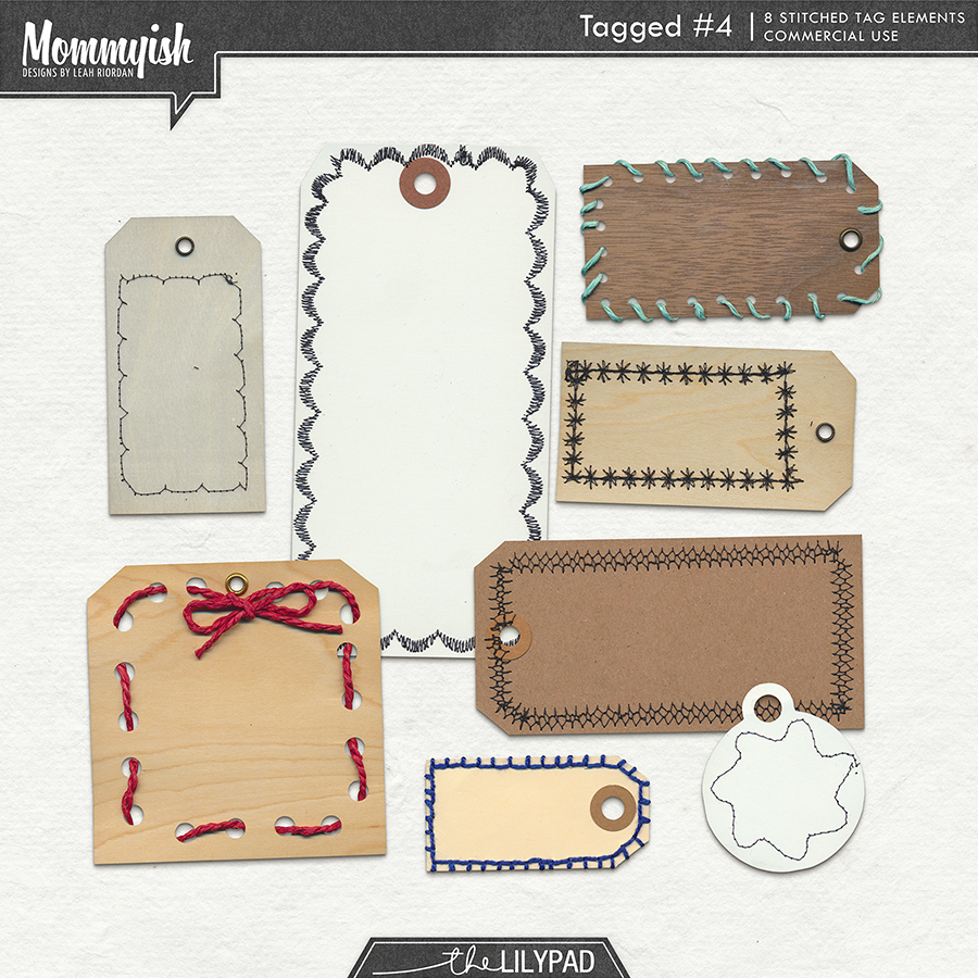 CU - Tagged #4 - Stitched Tags