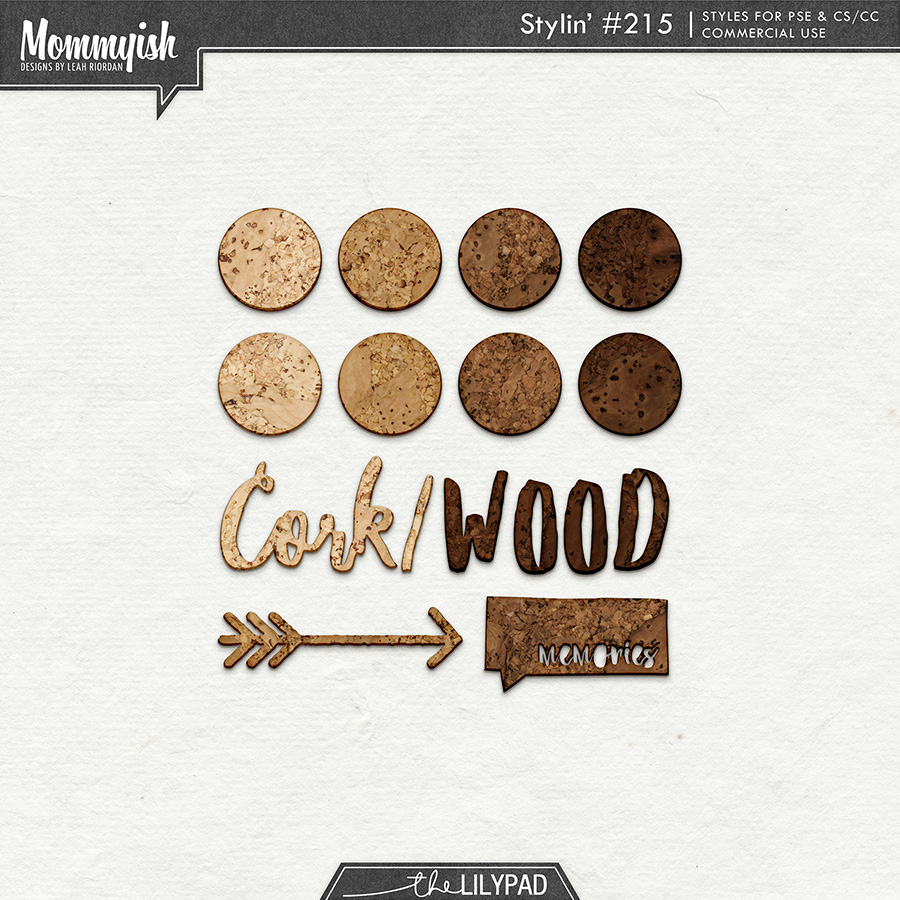CU/PU - Stylin' #215 - Cork/Wood
