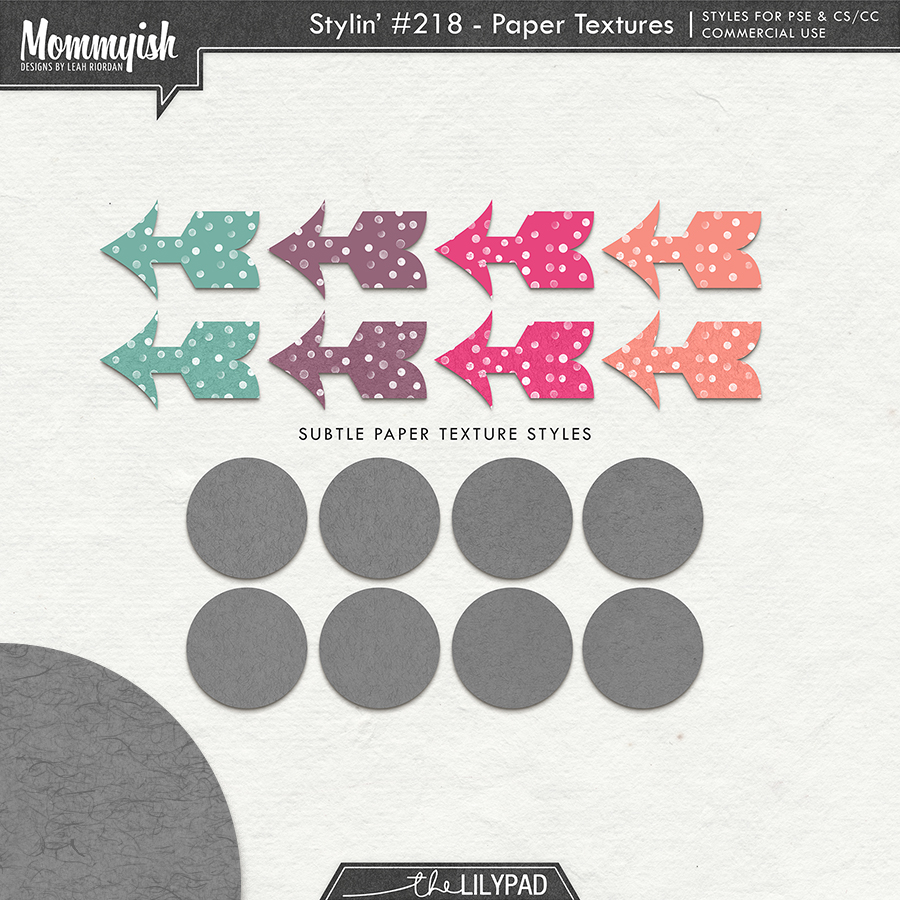 CU/PU - Stylin' #218 - Paper Textures