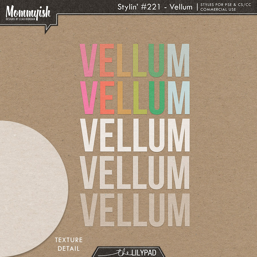 CU/PU - Stylin' #221 - Vellum