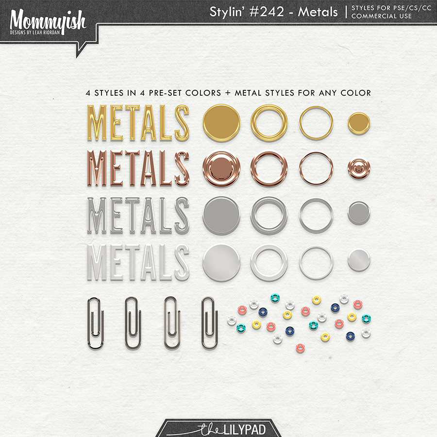 CU/PU - Stylin' #242 - Metals