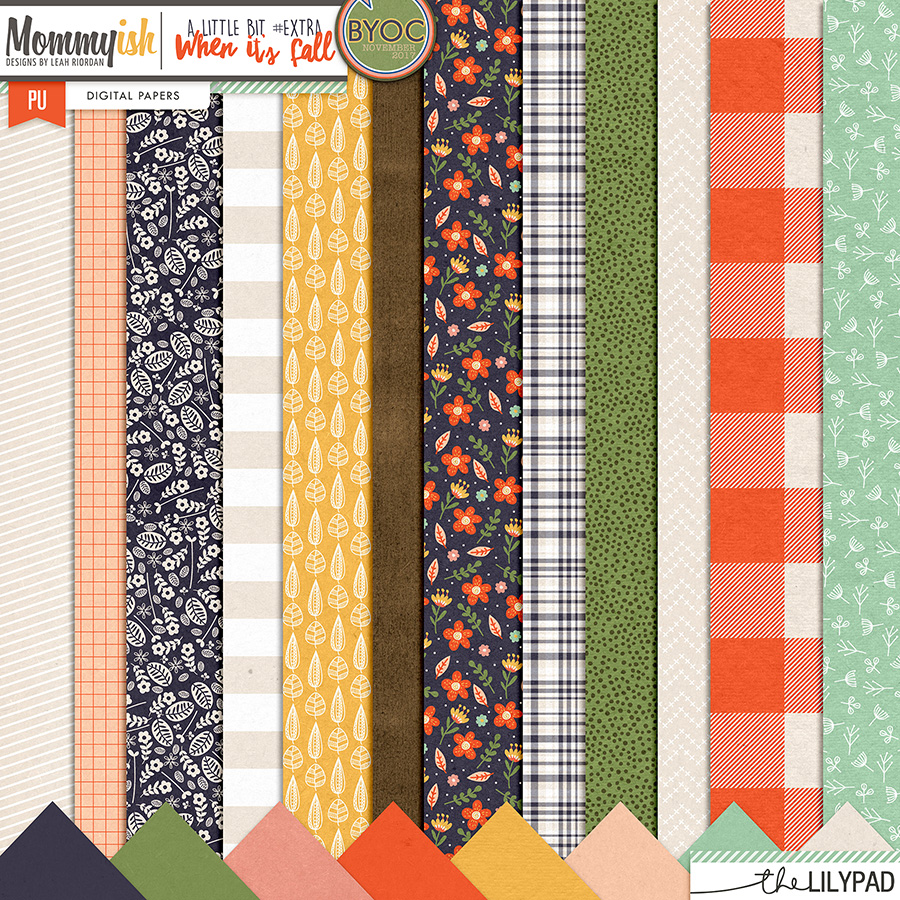 A Little Bit #Extra | When It's Fall - Papers