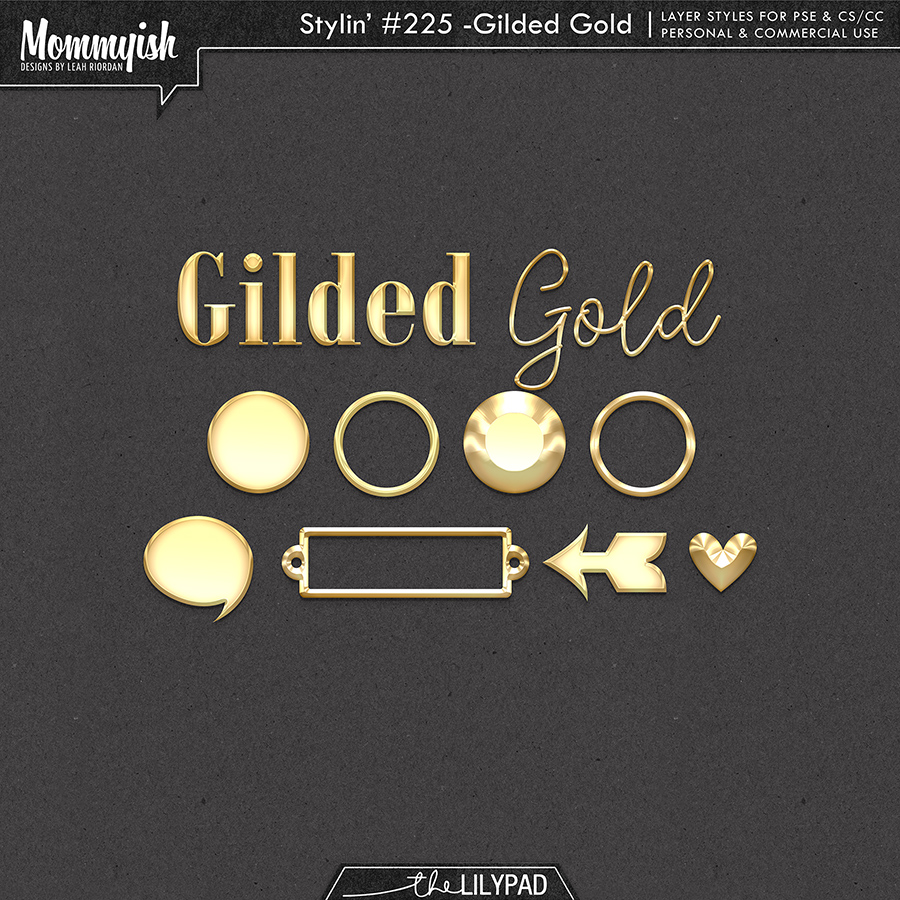 CU/PU - Stylin' #225 - Gilded Gold