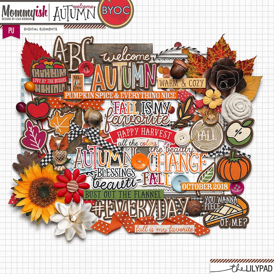 Welcome Autumn | Element Pack