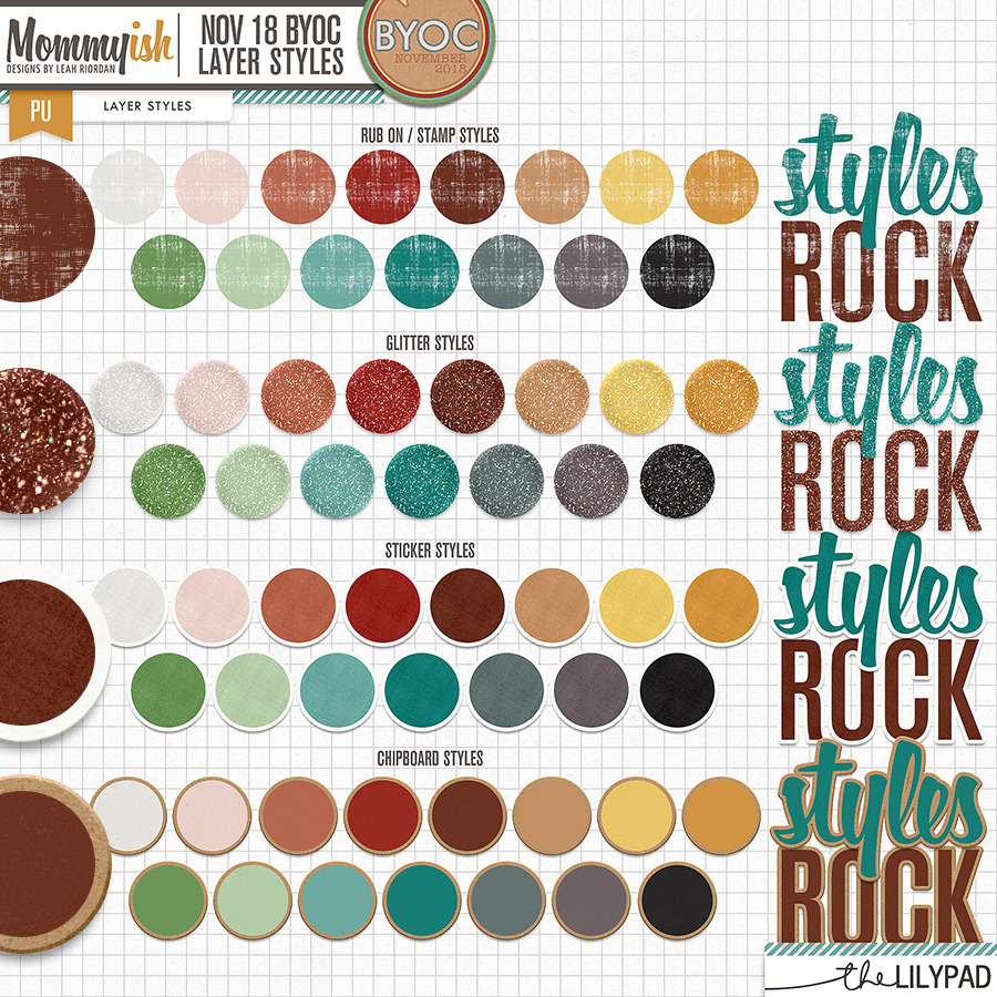 November 2018 BYOC Styles