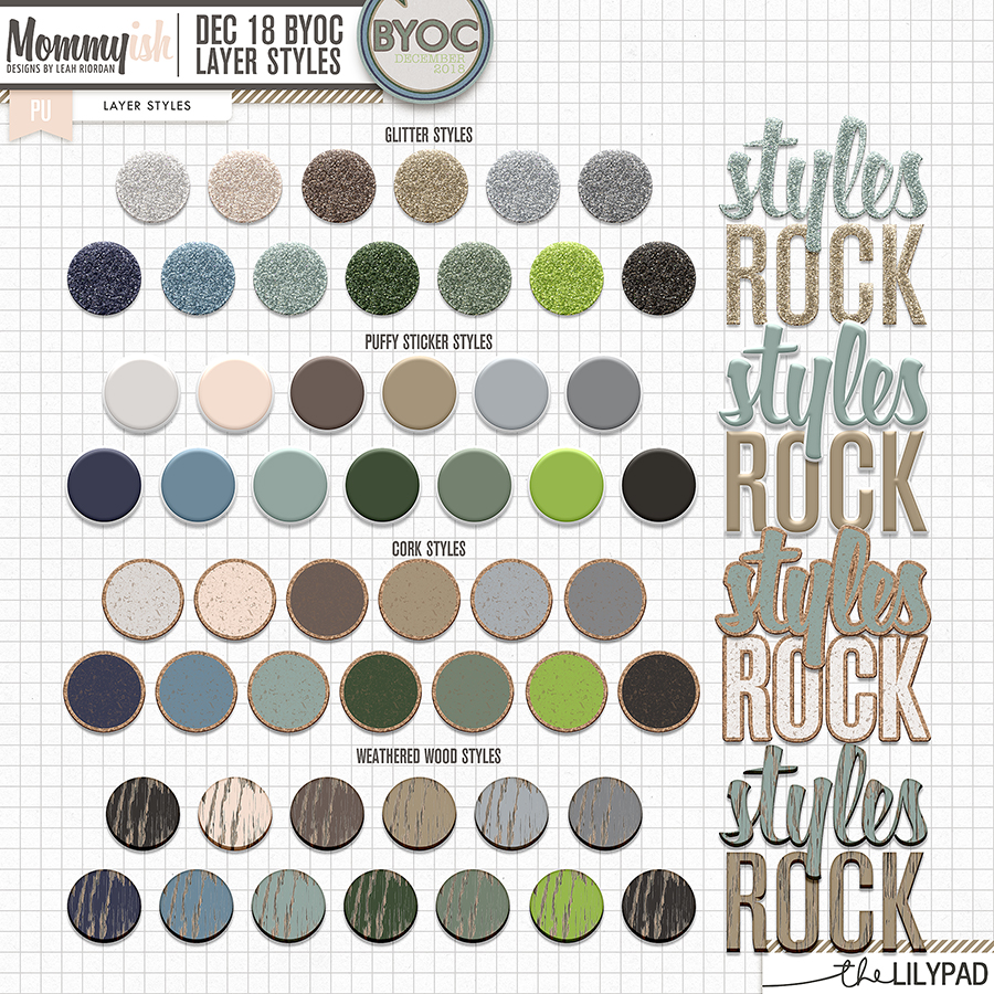 December 2018 BYOC Styles