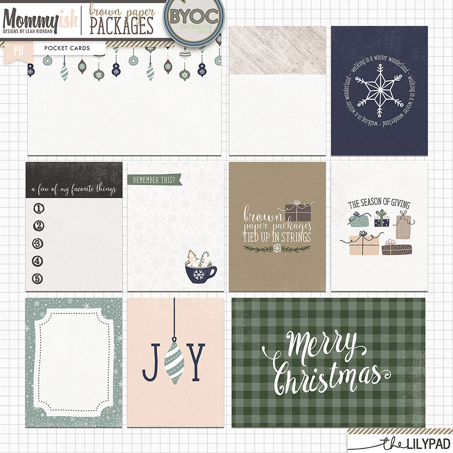 Brown Paper Packages | Pocket Cards