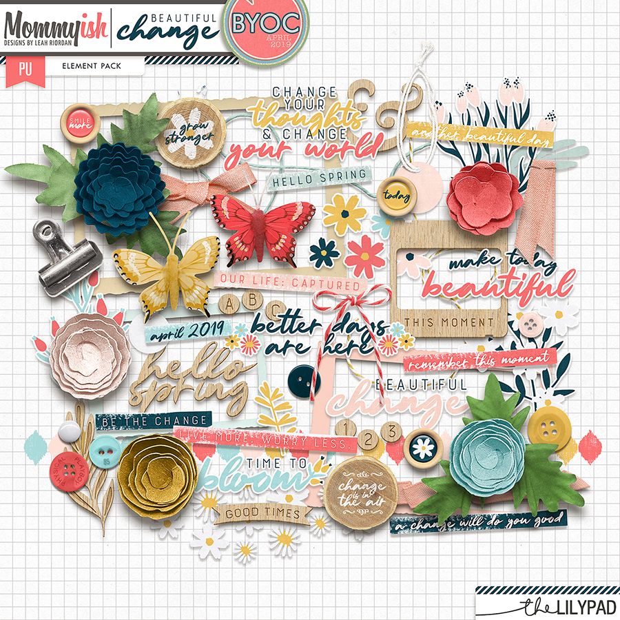 Beautiful Change | Elements & Alpha