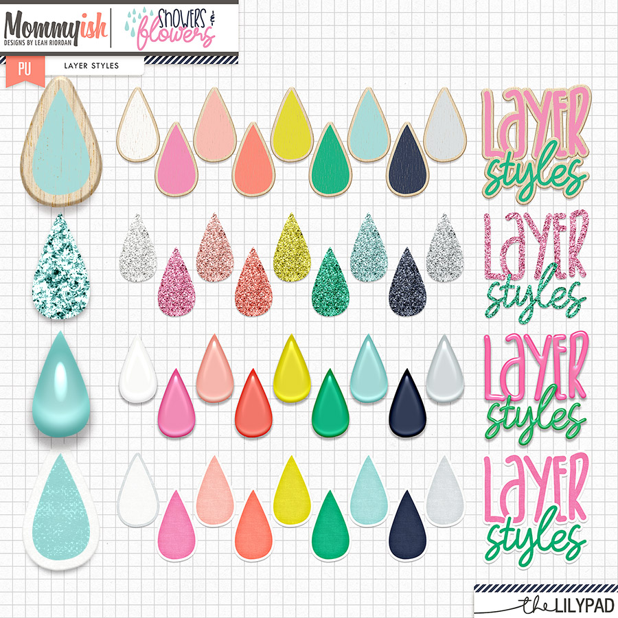 Showers & Flowers | Layer Styles