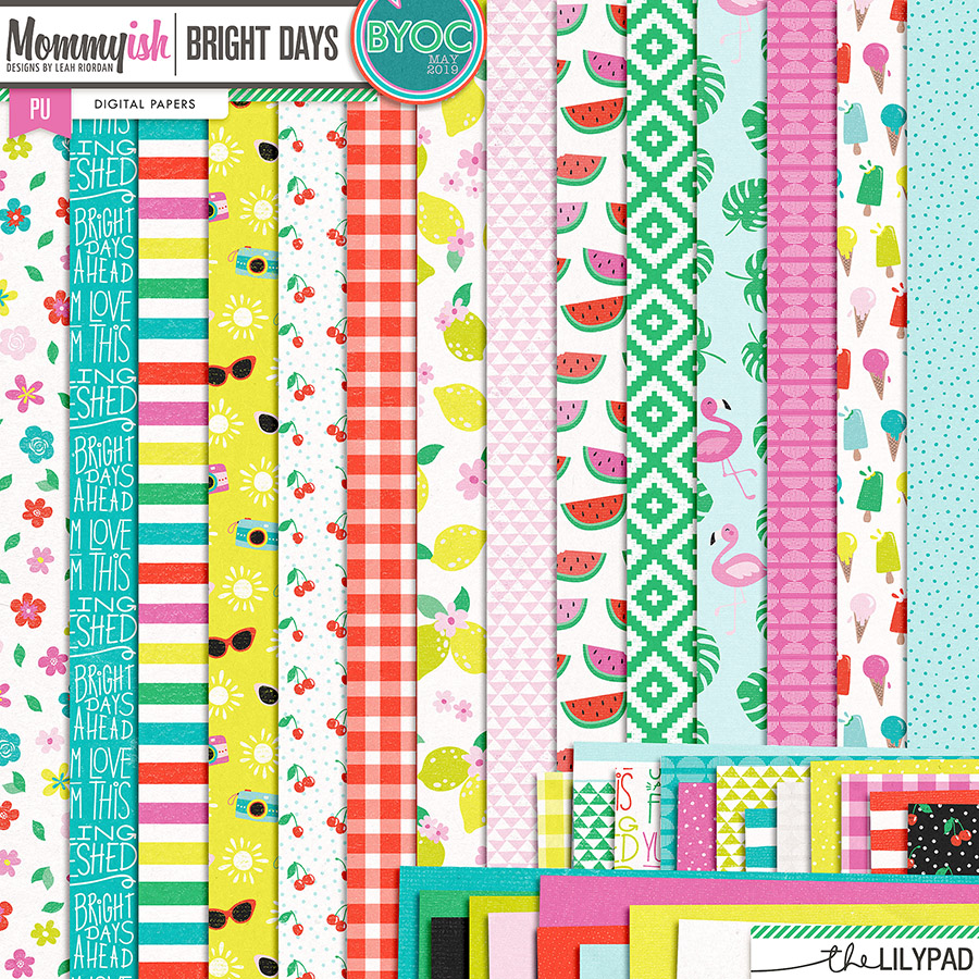 Bright Days | Digital Papers