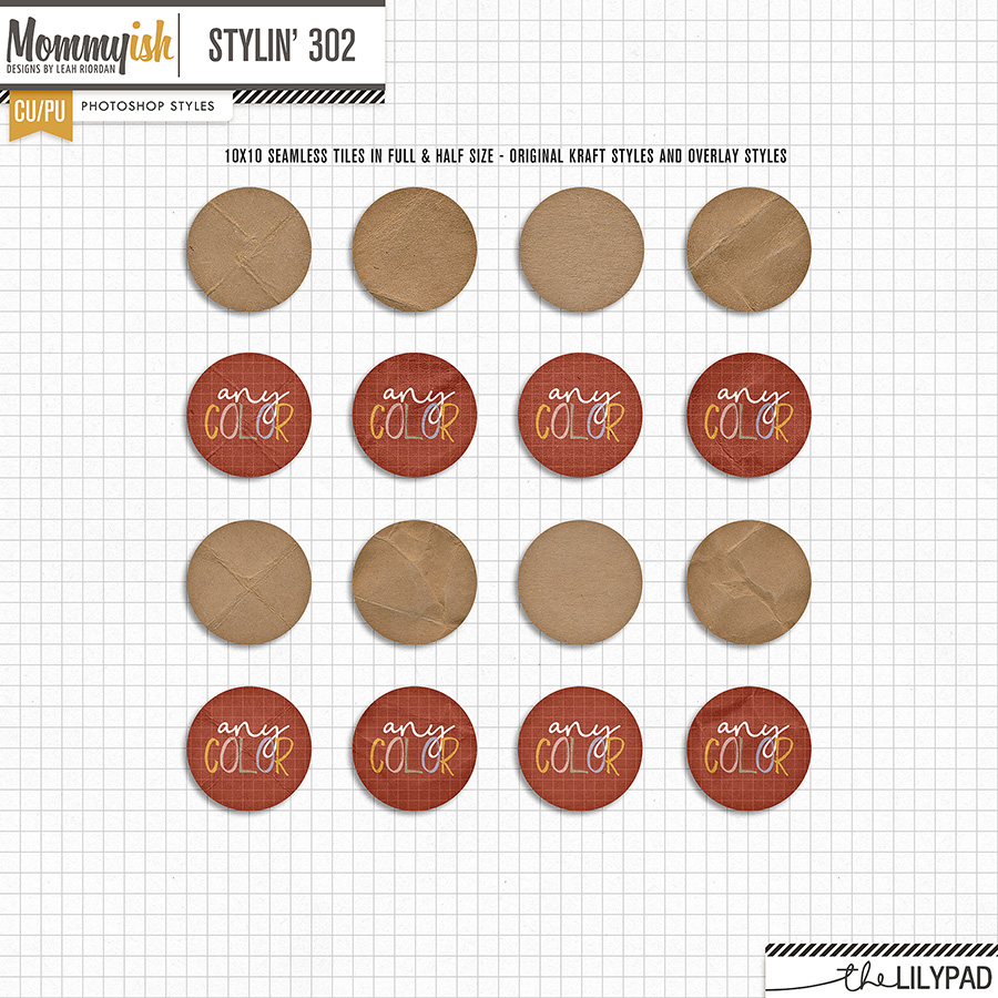 CU/PU - Stylin' #302 - Kraft Paper Styles