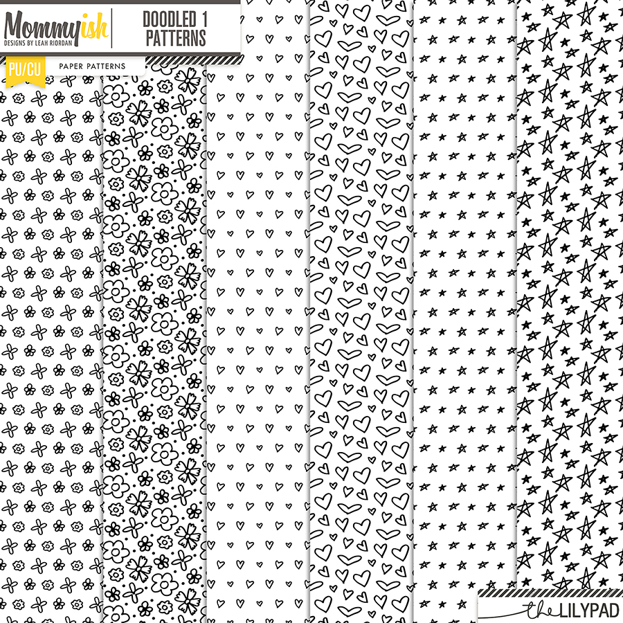 CU - Doodled #1 - Patterns