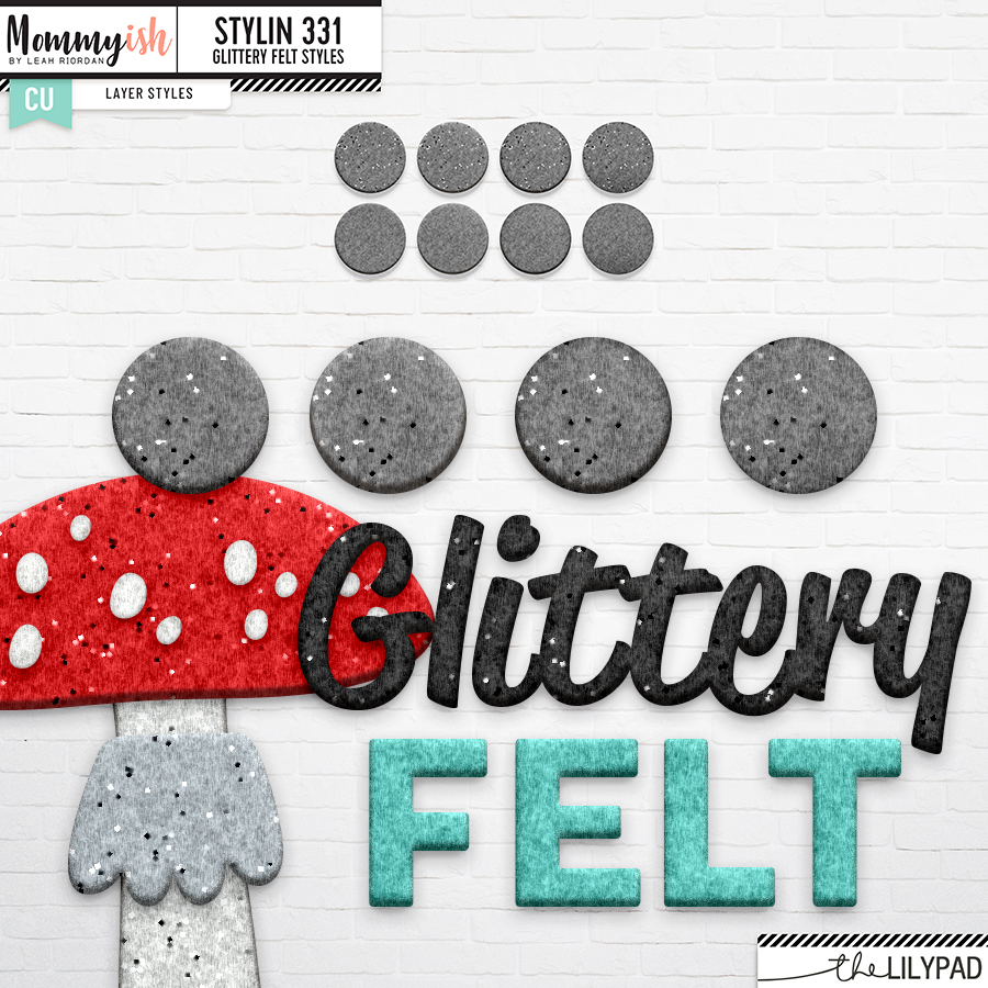 CU - Stylin' 331 | Glittery Felt