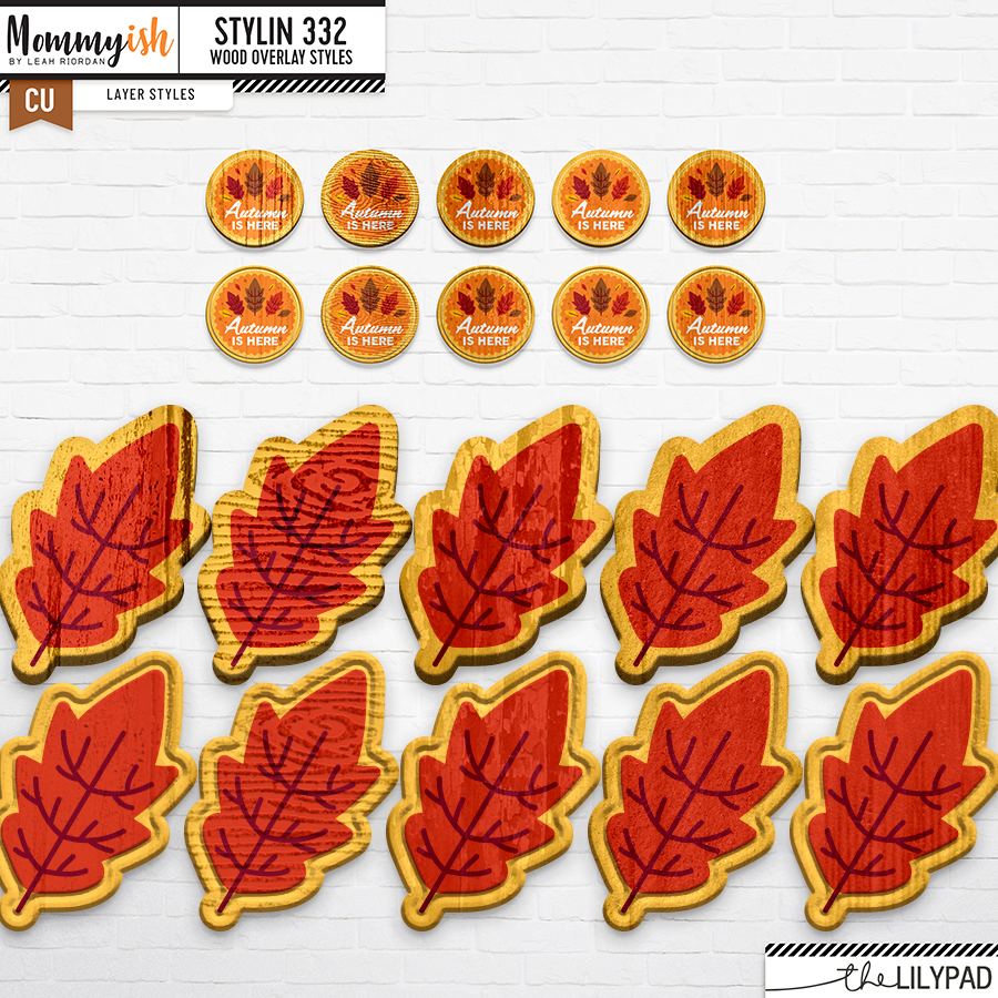 CU - Stylin' 332 | Wood Grain Styles