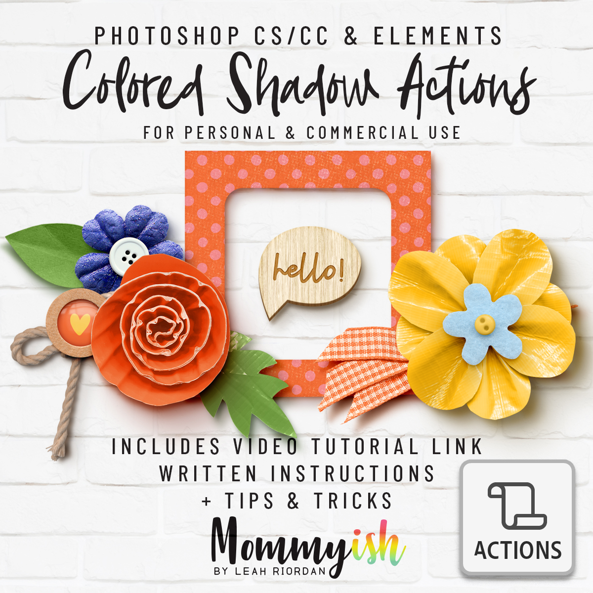 Colored Shadow Actions by Mommyish