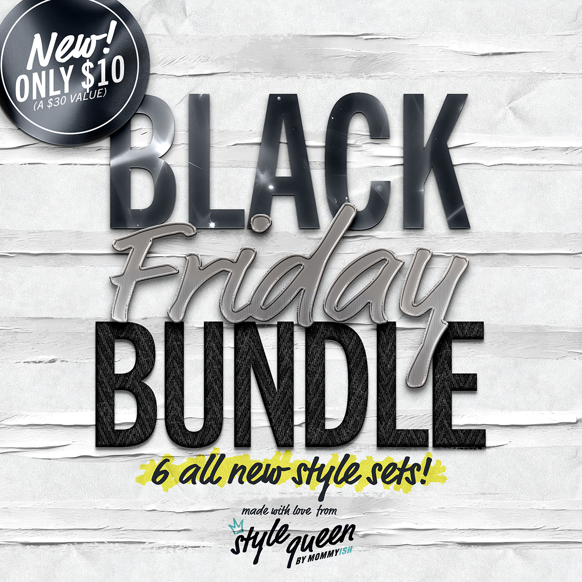 Black Friday 2024 Photoshop Style Bundle