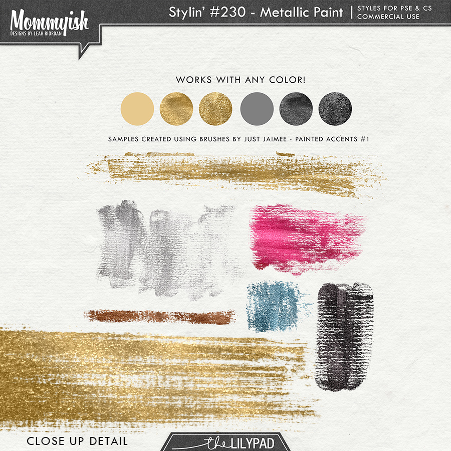 CU/PU - Stylin' #230 - Metallic Paint - Image 3