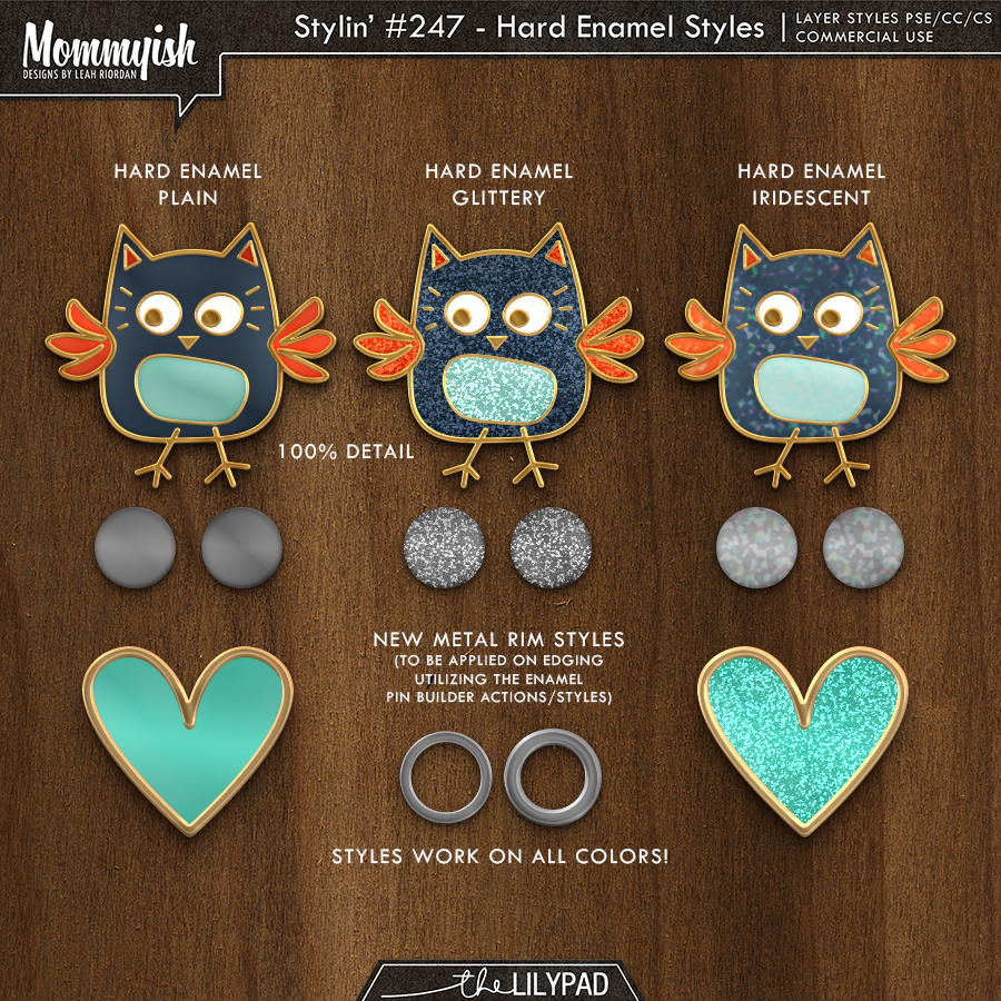 Mommyish - Hard Enamel Pin Styles - Image 2