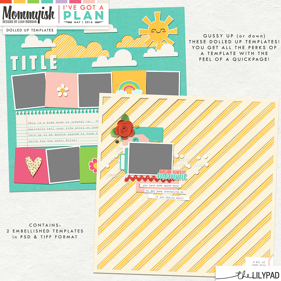 I've Got A Plan | May 2016 - Dolled Up Templates - Image 2