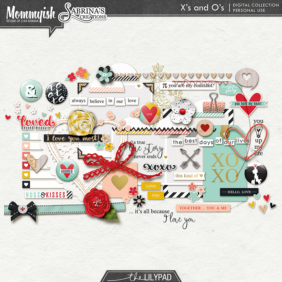 X's & Os | Bundle by Mommyish & Sabrina's Creations - Image 6