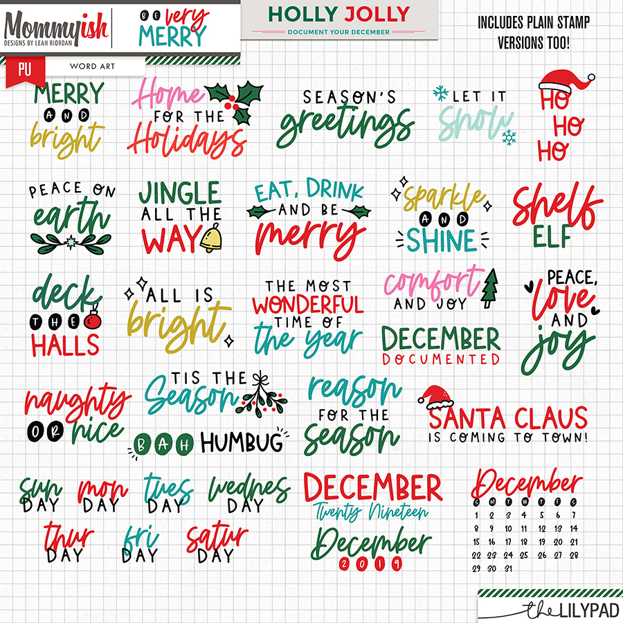 Be Very Merry | Word Art - Image 2