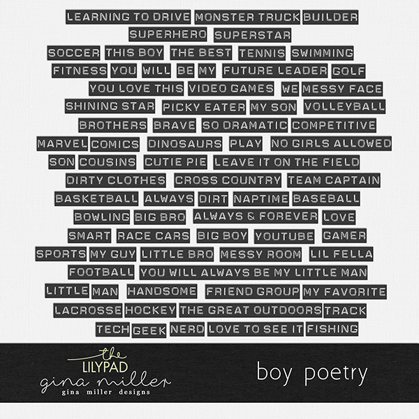 Boy Poetry