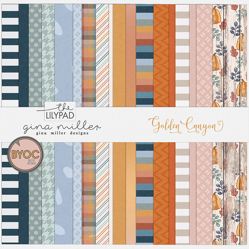 Golden Canyon Paper Pack