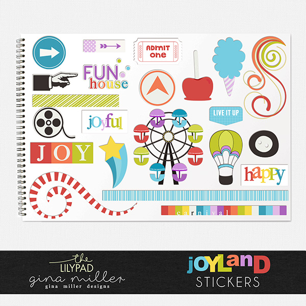 Joyland Stickers