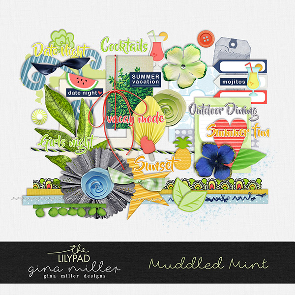 Muddled Mint Elements