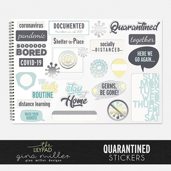 Quarantined Stickers