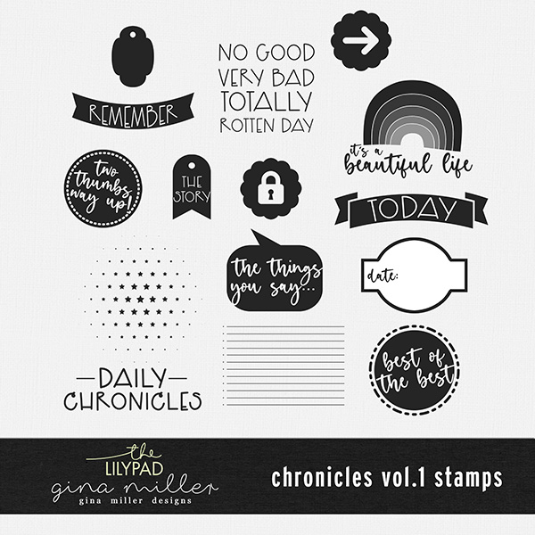 Chronicles Vol.1 Stamps