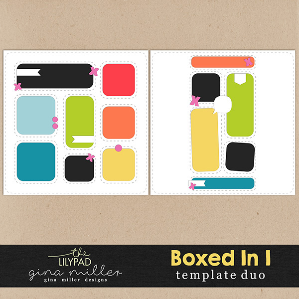 Boxed In 1 Template Duo