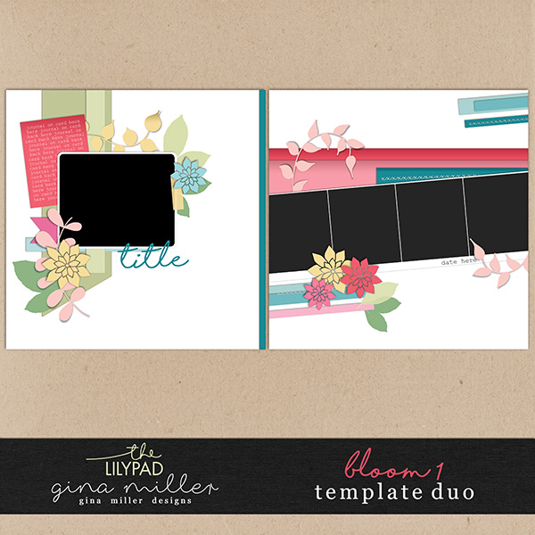 Bloom 1 Template Duo