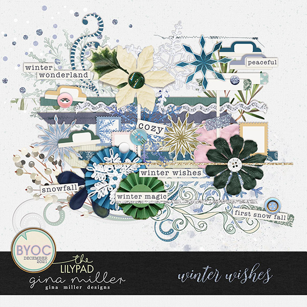 Winter Wishes Elements