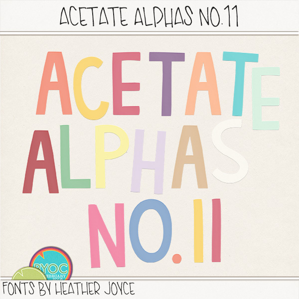 Acetate Alphas No.11