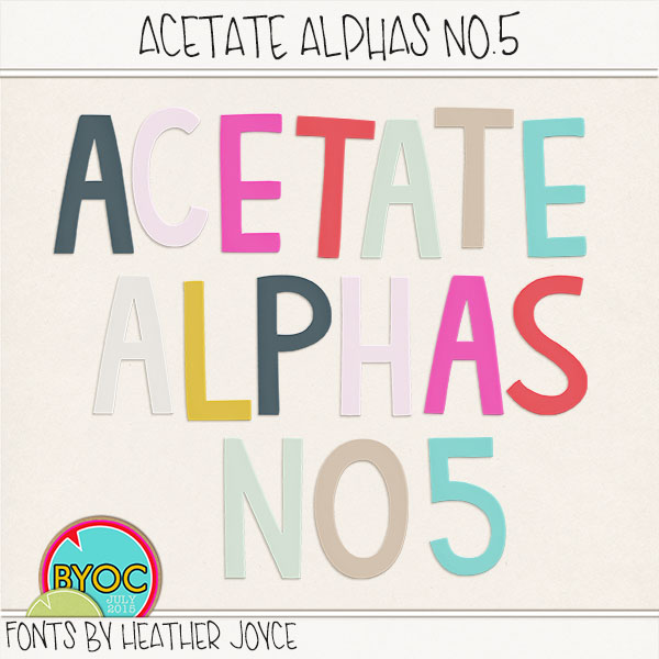 Acetate Alphas No.5