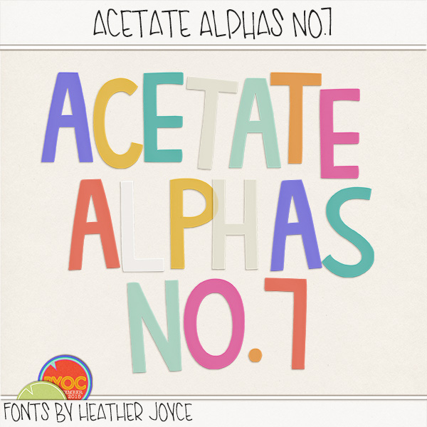 Acetate Alphas No.7