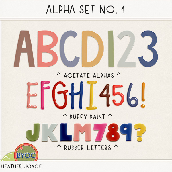 Alpha Set No. 1