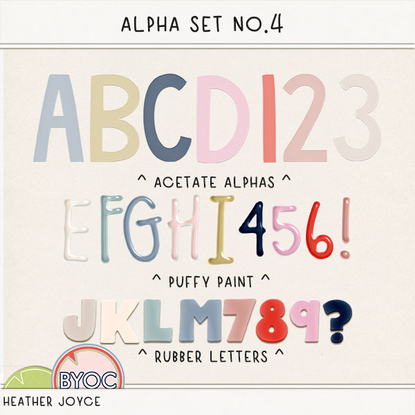 Alpha Set No. 4