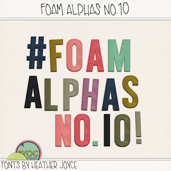 Foam Alphas No.10